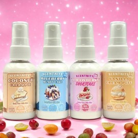 (New) Travel Size Body Milk Mist- Limited Sample Packs - Scent: Sweet Gourmand Sample Pack