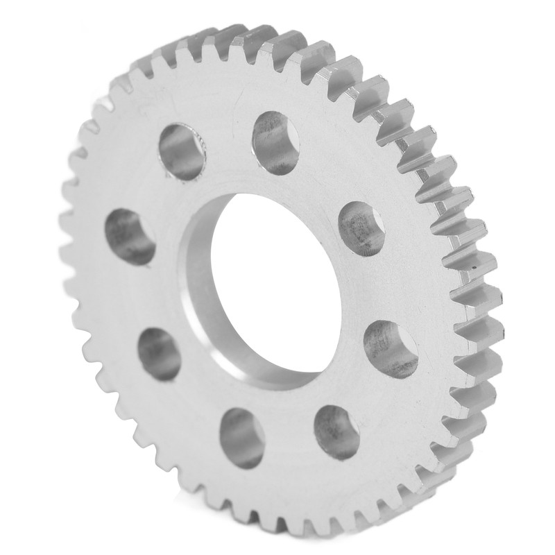 3Pcs Spur Gear 8 Holes Aluminium 4mm Thickness 14mm Centre