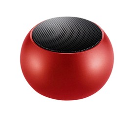 Mini Portable Bluetooth Speaker Wireless Speaker with Stereo Bass Sound, Christmas,Stocking,Travel Speaker,Wireless Pairing, Stocking Item (Red)