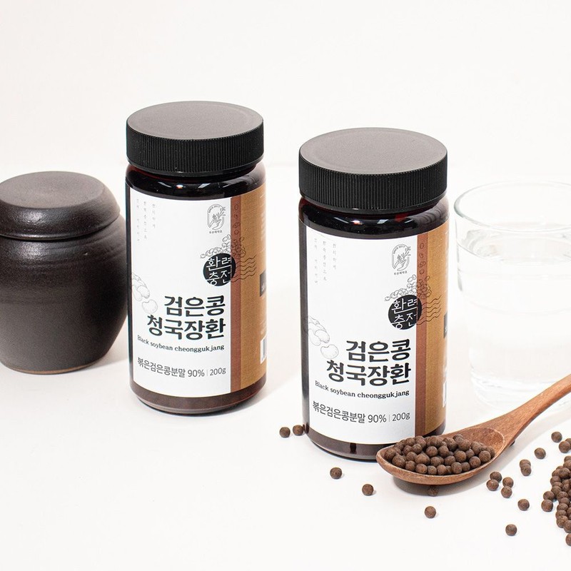 Two Son Herb 200g black bean cheonggukjang pills / 검은콩청국장환