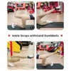 Adjustable Foot Weights Ankle Straps Dumbbell Attachment for Feet 1pc