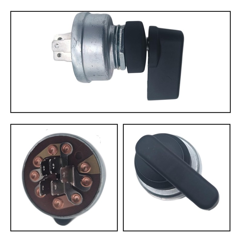 HD Switch Starter Ignition Switch, 4 Position, 5 Terminal Replaces