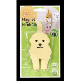 Toyo Case, Magnetic Hook Clip, Golden Retriever Size: Approx. W5, D3.5, H10.2, MHC-14, Size: W2.1 x D1.4 x H4.7 inches (54 x 35 x 120 mm)