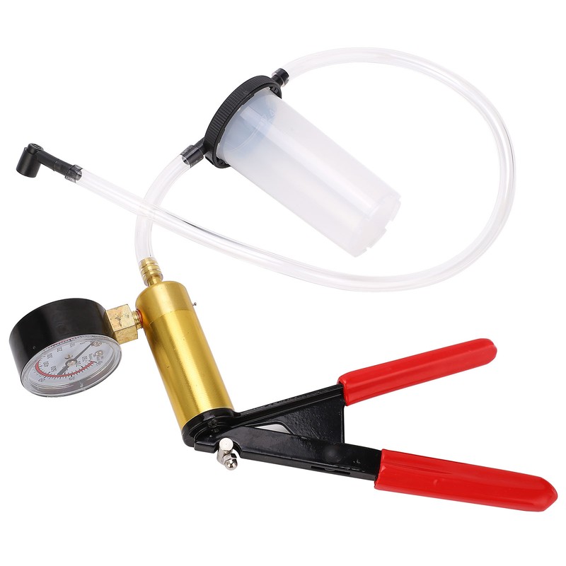 Hand Held Brake Bleeder Tester Set Bleed Kit Vacuum Pump