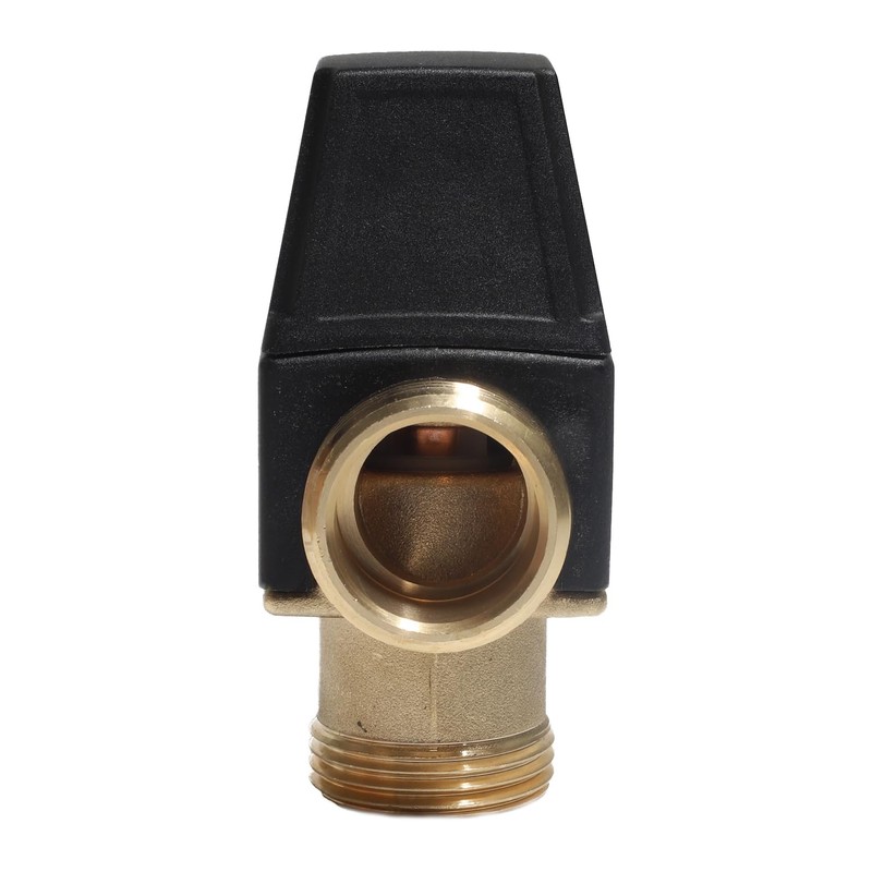 aikoolwer 3 Way DN25 Male Thread Brass Thermostatic Hot Cold