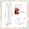 Tomato Hooks with String, Pack of 15 Tomato Hooks with