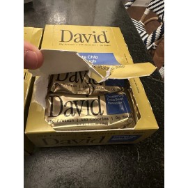 32 Total David Protein Bar Chocolate Chip Cookie Dough 28 Grams Of Protein