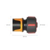 Fiskars Hose Connection, SoftGrip Contact Points, Universal Size, Diameter 1.9