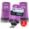 Identity Theft Protection Roller 3-Pack Advanced 2.0 Security Stamp by