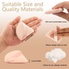 2 Pcs EVAOUXIU Triangle Powder Puff for Face Powder, Soft