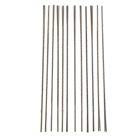 144 Pack 6/0 Jewelers Saw Blades High Hardness Scroll Saw Blades Assortment for Wood Metal Cutting