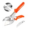 HOHXEN Multifunction Trunking Scissors, 45°-135° Multi-Angle Mitre Scissors, Quarter Round