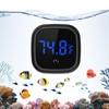 Newest Aquarium Thermometer, Wireless Digital Fish Tank Thermometer, Large LED