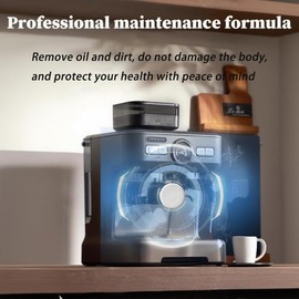 Urnuos Coffee Machine Cleaner Descaler Tablets 20 Pack, Coffee Maker Pot Descaling & Cleaning Tabs, Descale Drip Coffe And Espresso Machines