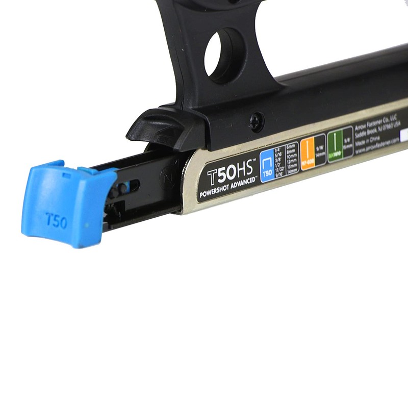 Arrow T50HS PowerShot Advanced Professional Heavy Duty 2-In-1 Staple and