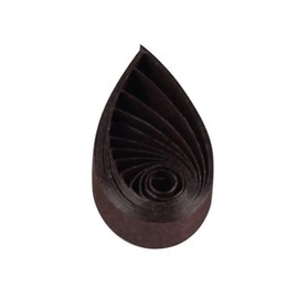 Quilling Strips 5mm Paper Quilling Kit Solid Color Star Origami Paper DIY Handmade Solid Color Quilling Paper Filigee Strips (Dark Coffee, Espresso)