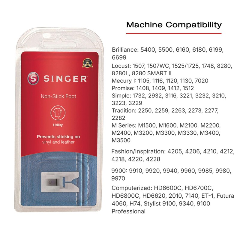 SINGER Presser Foot, White
