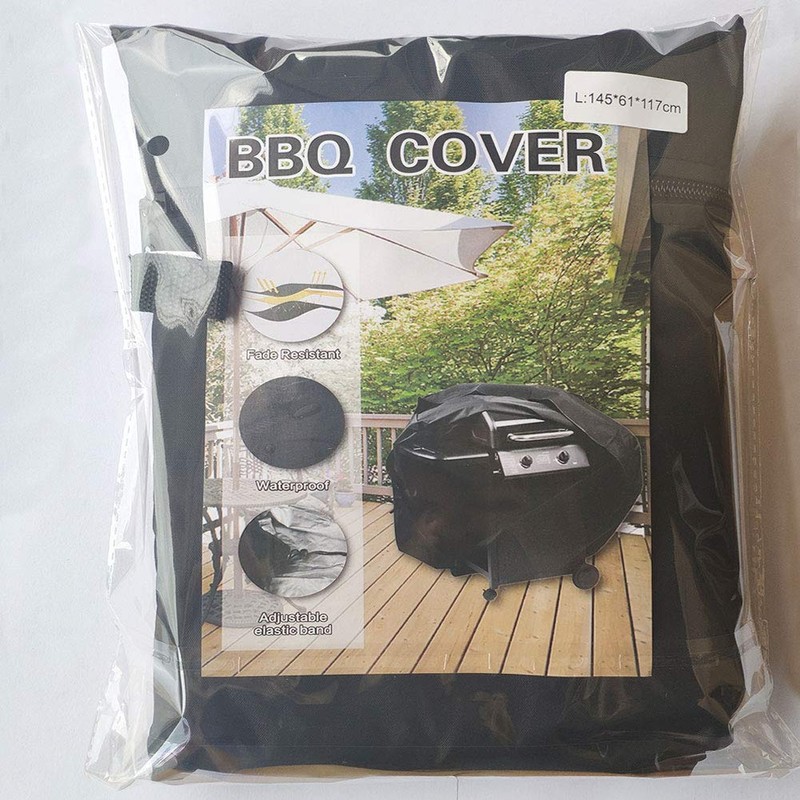 Imagine Waterproof Heavy Duty Rain Proof Dustproof BBQ Cover, Orange,