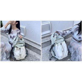 13L Shoulder Bag Backpack For Woman Multipurpose Lightweight Commuter Travel Work College Daypack Bags Laptop (Green)