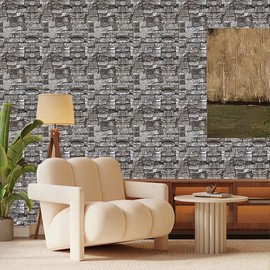 ArtisanAura 20 PCS 3D Faux Brick Wall Panels Peel and Stick (29 Sq.Ft), Self-Adhesive Textured Stickers XPE Foam Backsplash Coverings for Living Room, Bedroom, and Home Decor