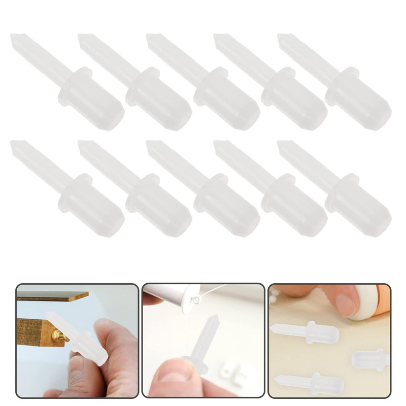 NOLITOY Shutter Repair Pins, 60Pcs Shutter Louver Repair Pins Replacement