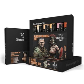 Abteilung 502 Oil Set ABT301 Flesh Colours Set (6 x 20 ml Tubes)