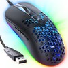 CYD C306 Wired RGB Gaming Mouse, USB 3.0 Mouse with