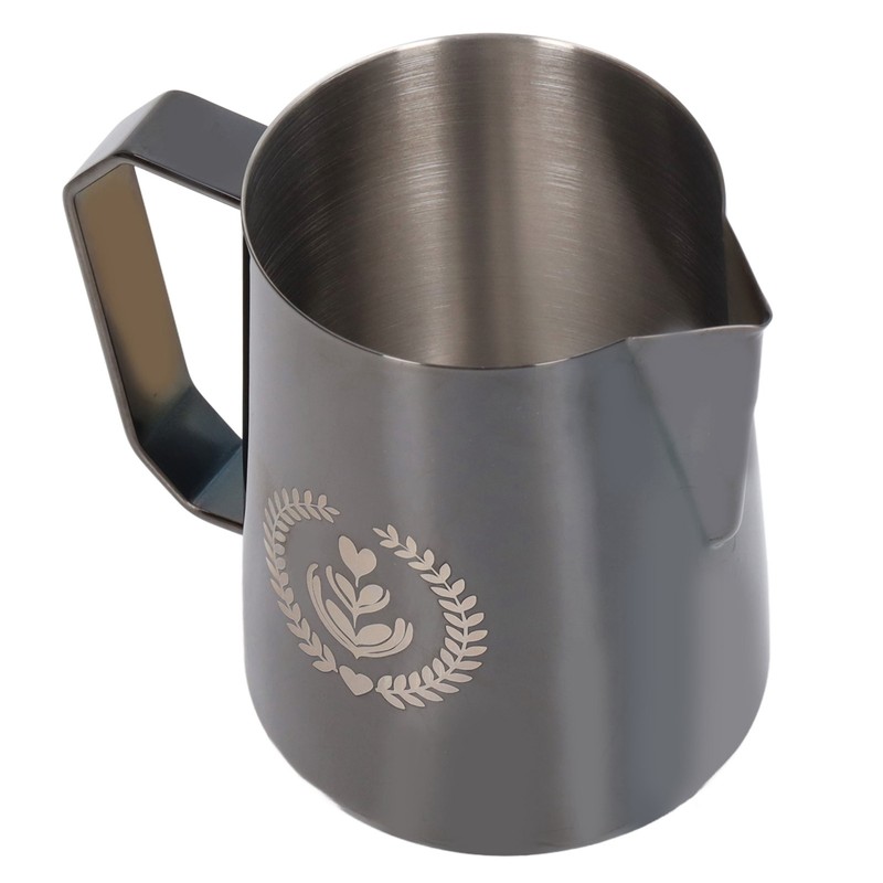 Frothing Jug Pitcher 600ml Food Grade Stainless Steel Milk Frother