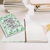 Christian Hard Shell Journal Notebook, Bible Gifts for Women, Green