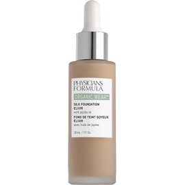 Physicians Formula, Organic Wear® Silk Foundation Elixir Light Foundation with Moisturising Effect with Organic Jojoba Oil, Aloe Vera, Coconut Oil and Cactus Blossom, Light