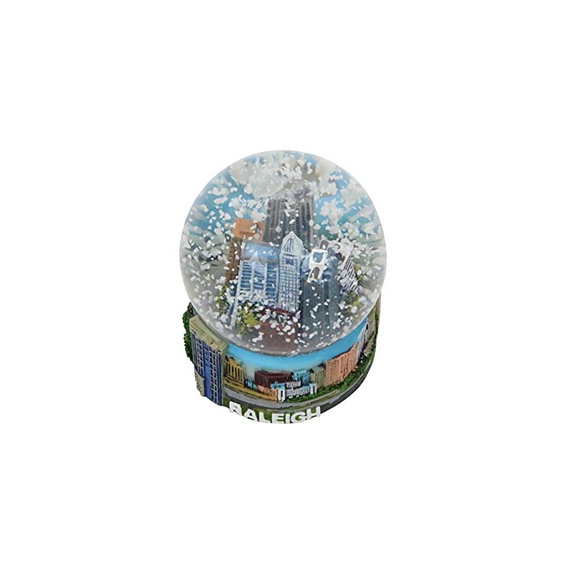 Raleigh North Carolina Snow Globe 3.5 Inches