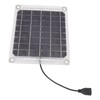 Solar Panel 10W USB Output Transparent Design Double Sided Power
