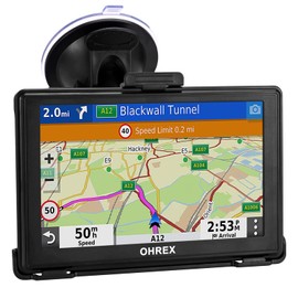 OHREX GPS Navigator for Car,Truck GPS Commercial Drivers 2026,5”Touchscreen