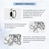 Purhole Dupes Moments Charm Pendant Silver 925 Bracelet Charms, Sterling