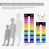 COSVALVE Gray Height Adjustable Kids Study Desk Table Chair Set