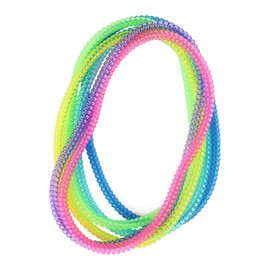 Collar sensorial masticable para niños, paquete de 6 collares elásticos para niños con autismo, TDAH, TPS, juguetes de ayuda oral motor reducen la ansiedad para niños