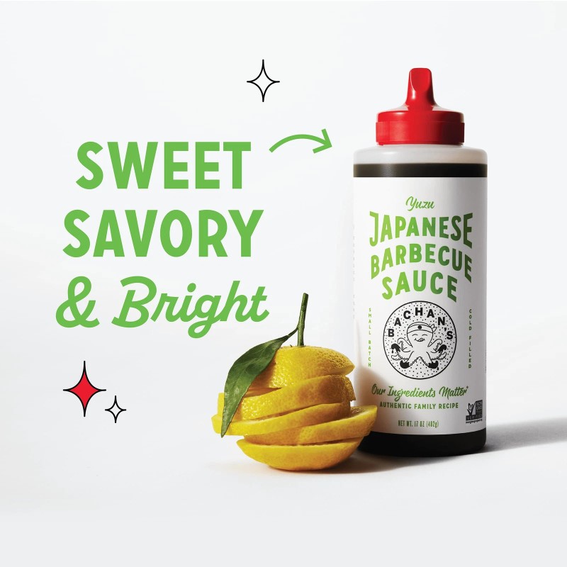 Bachan's Yuzu Citrus Flavor Soy Sauce 1.06 Pound Non GMO