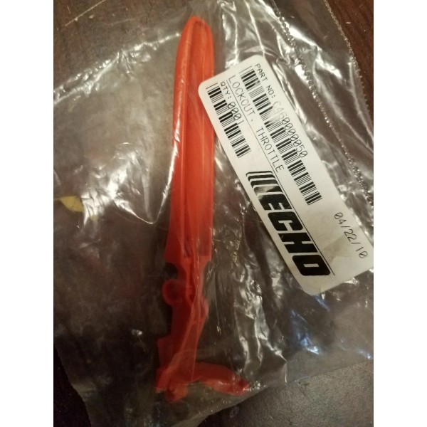 Echo Lockout Throttle Trigger, Part #C460000050, New