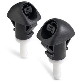 Click&Fit Windshield Washer Nozzles compatible with Subaru Forester from 2009 to 2018, Crosstrek Impreza WRX STI Legacy Outback – Wiper washer sprayers replaces 86636SG000, 2 Pack