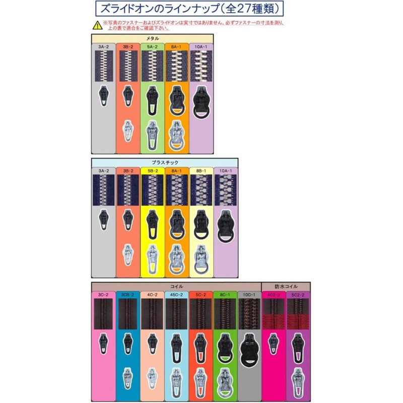 ZlideOn Zipper Repair 4C2-2 Black Corner Pull Tab