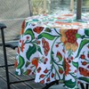 EHouseHome Outdoor Indoor 70inch Round Tablecloth with Umbrella Hole and