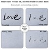 Dianelhall 6 Pieces Water Drawing Writing Cloth Reusable Water Paper