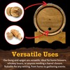 Red Head Barrels Wooden Oak Spigot and Bung Set, Small