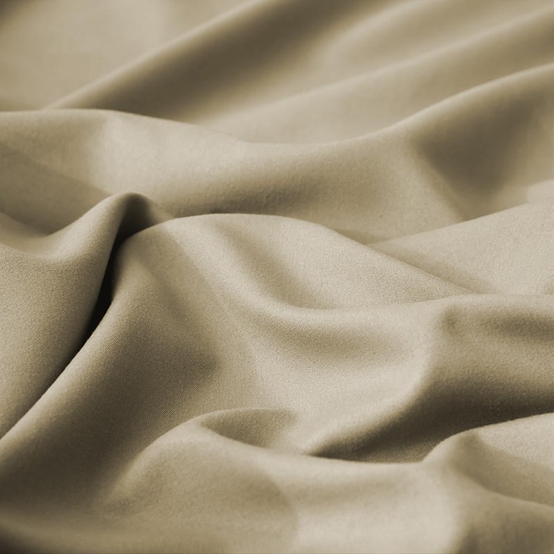 NAFAY LIVING Fitted sheet-Plain Dyed Ultra Soft Microfiber Bedding Sheet