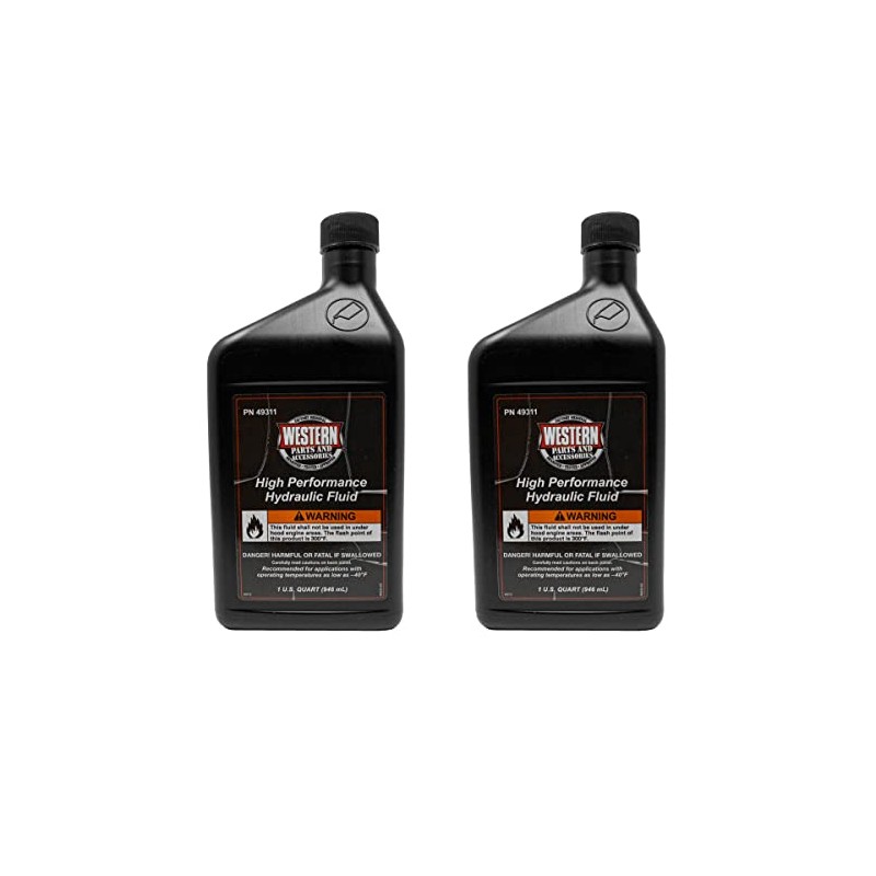 Original Hydraulic Fluid Snow Plow Oil 49311 Quart BottleF