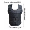 LOVINGCREATE Chaleco De Peso Ajustable Para Hacer Ejercicio (50kg Max)