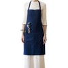 My Linen Home I Linen Smock Apron I 100% Stonewashed