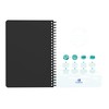 Oxford 1 x A5 Squared Spiral Notebook - Oceanis Recycled