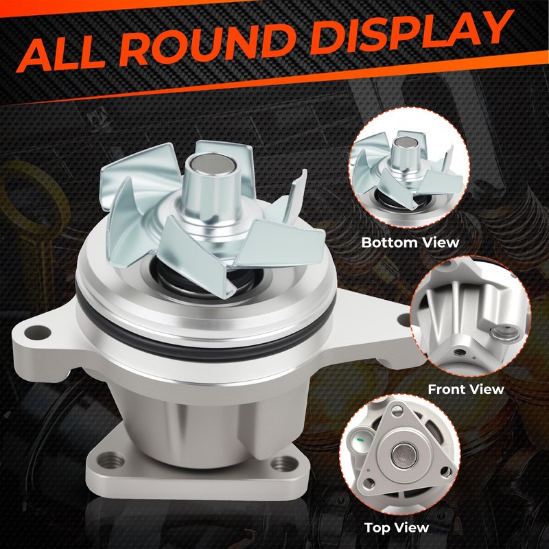 Engine Water Pump with Gasket Compatible with Ford Escape Focus