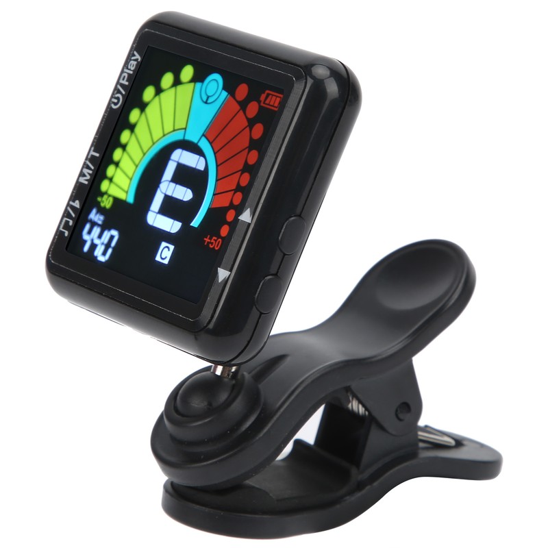 Metronome Tuner Clipon Rechargeable 2 in 1 Multifunctional String Instrument
